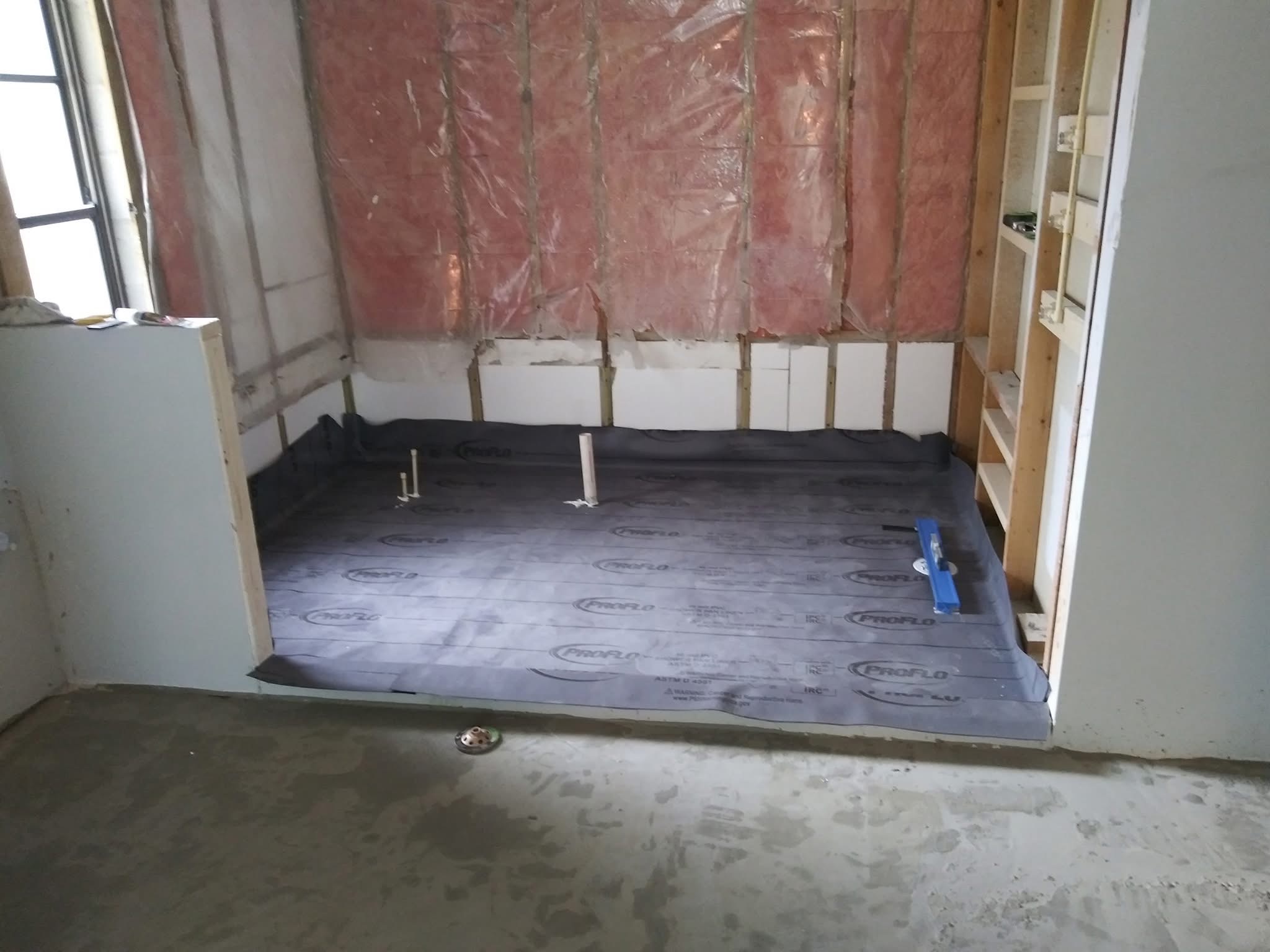 Floor prep underlayment